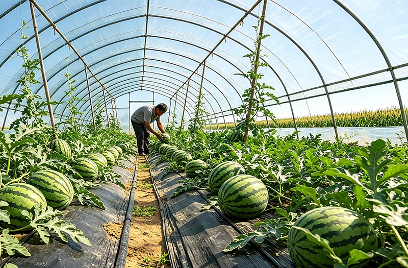 Por que as estufas de filme de melancia estão se tornando uma solução importante para o cultivo moderno de melancia?